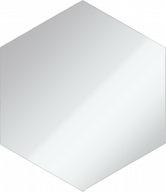 Hexagon Inox 10,5x12 Декор