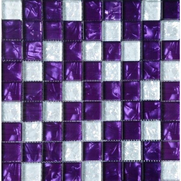 Vivacer Мозаика Mix violet 30x30
