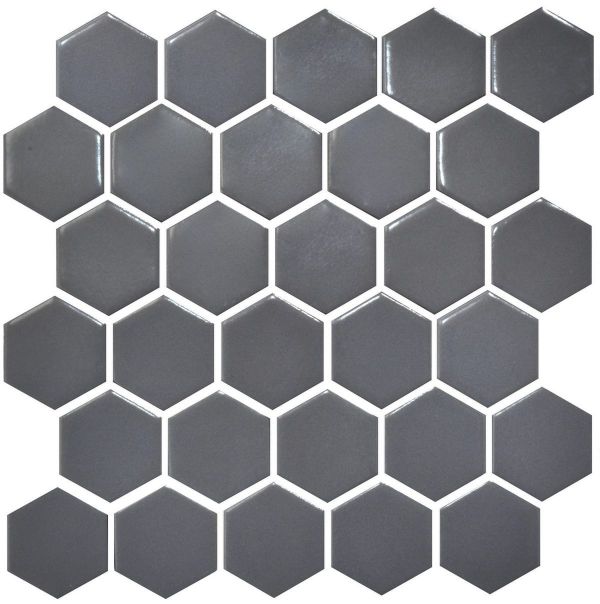 Мозаика Kotto Hexagon H 6003 Grey Shedol 295x295x9