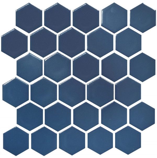 Мозаика Kotto Hexagon H 6008 Steel Blue 295x295x9
