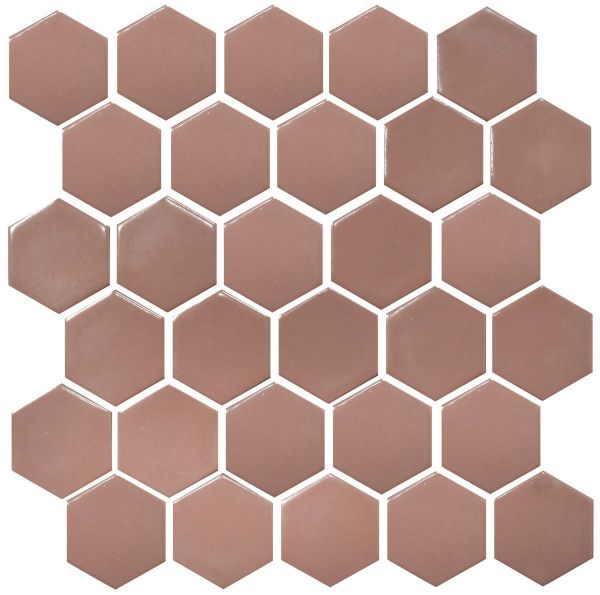 Мозаика Kotto Hexagon H 6011 Hot Pink 295x295x9