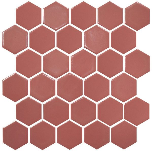 Мозаика Kotto Hexagon H 6015 Coral 295x295x9