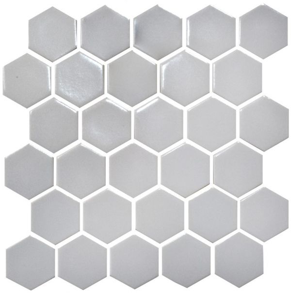 Мозаика Kotto Hexagon H 6019 Silver 295x295x9