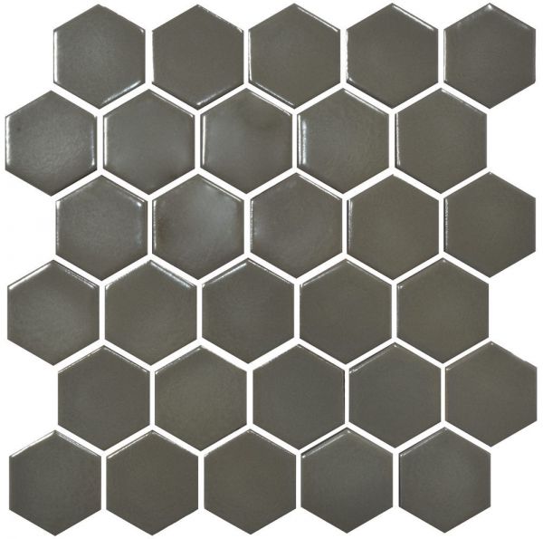 Мозаика Kotto Hexagon H 6020 Dark Grey 295x295x9