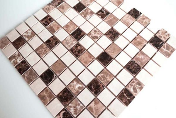 Мозаика Kotto Keramika СМ 3024 C3 brown/beige/white 300x300