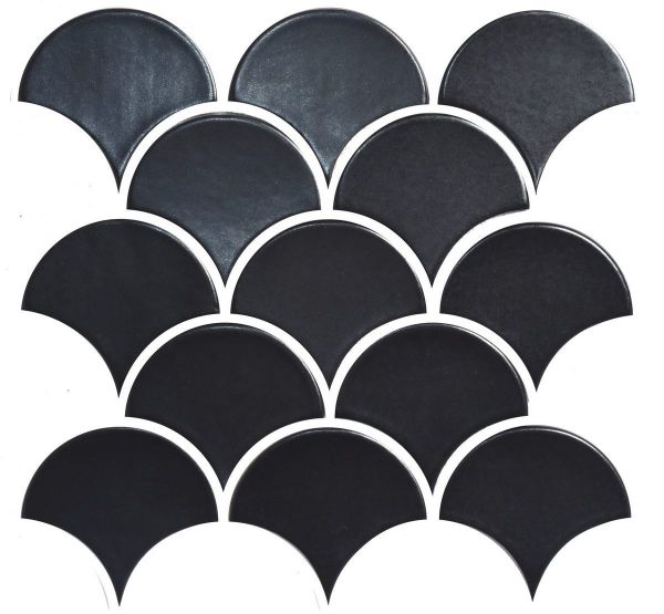 Мозаика Kotto Scales SC 6022 Graphite Black (Компл А+В) 295x295x9