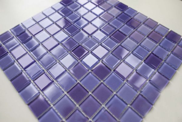 Мозаика Стеклянная Kotto Keramika GM 4024 C3 violet d/violet m/violet w 300x300x4