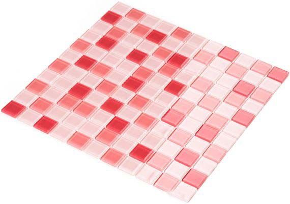 Мозаика Стеклянная Kotto Keramika GM 4027 C3 pink d/pink w/pink w 300x300x4