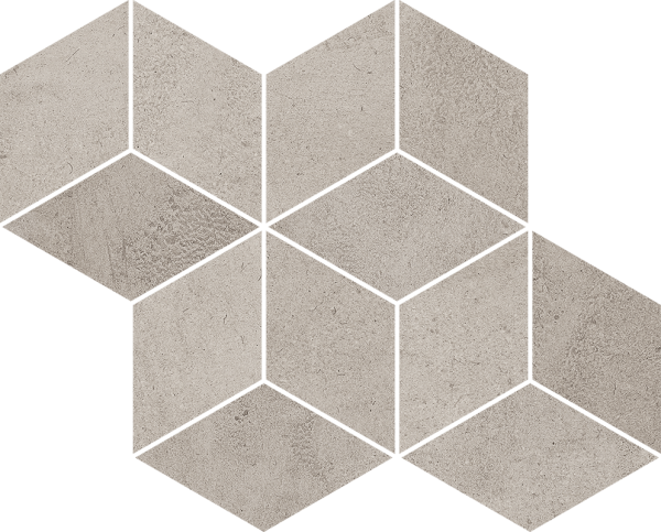 Pure City Grys Mozaika Romb Hexagon 20,4x23,8