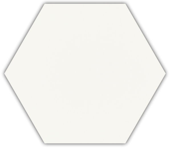 Shiny Lines Bianco Heksagon Gres Mat 19,8х17,1