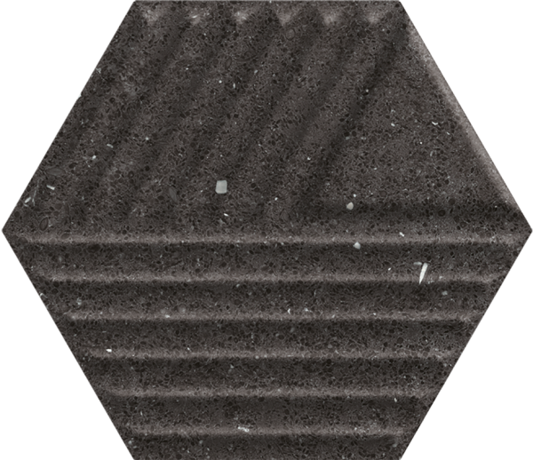 Space Dust Nero Heksagon Str C Sciana 19,8X17,1